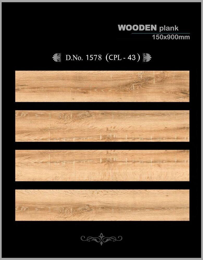150x900mm Wooden Plank Tile for Residential and Commercial Uses