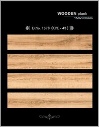 150x900mm Wooden Plank Tile for Residential and Commercial Uses