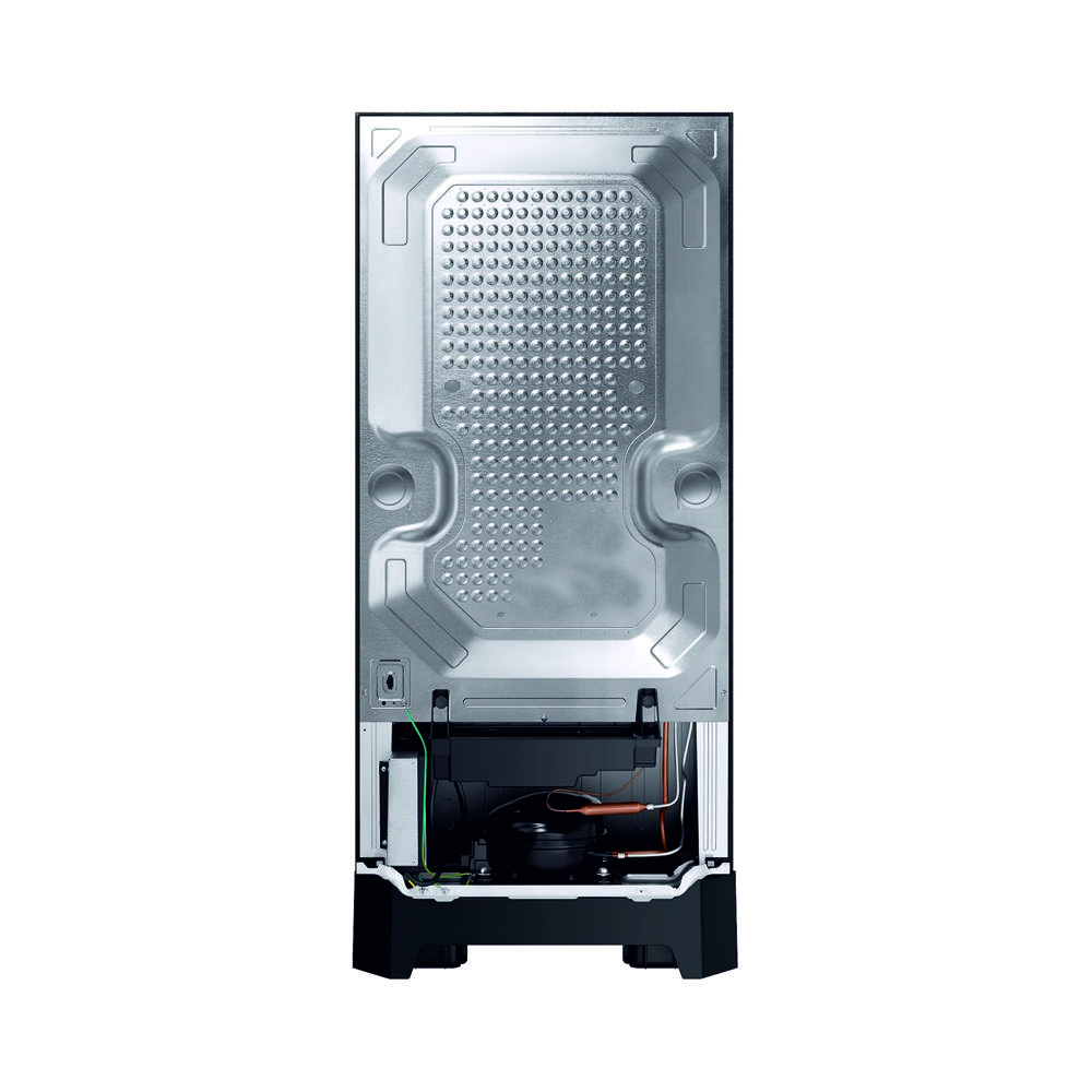 195 Ltr. Curve Refrigerator - HAIRLINE GREY 