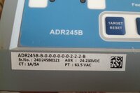 ASHIDA ADR245B-B-0-0-0-0-0-0-2-2-2-B PROTECTION RELAY