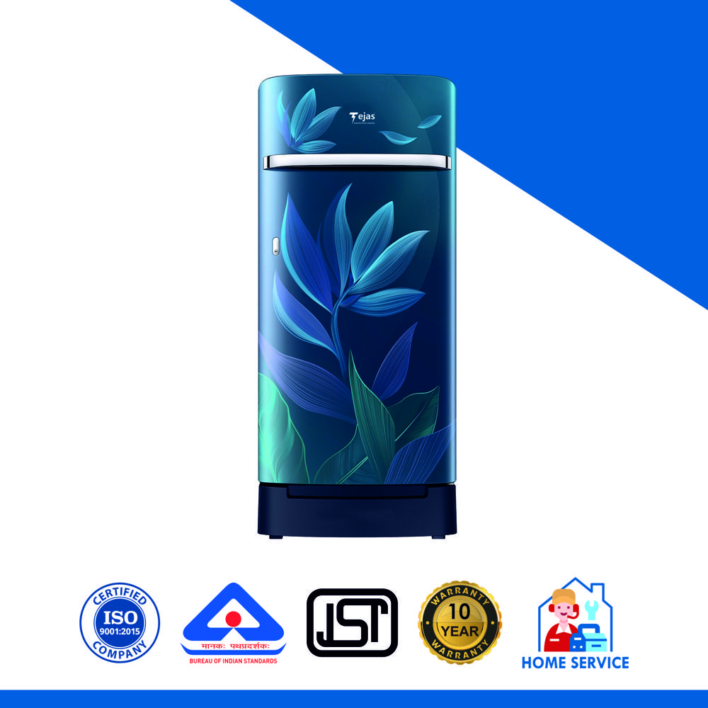 Refrigerator-195 Ltr. Curve BIG FLOWER