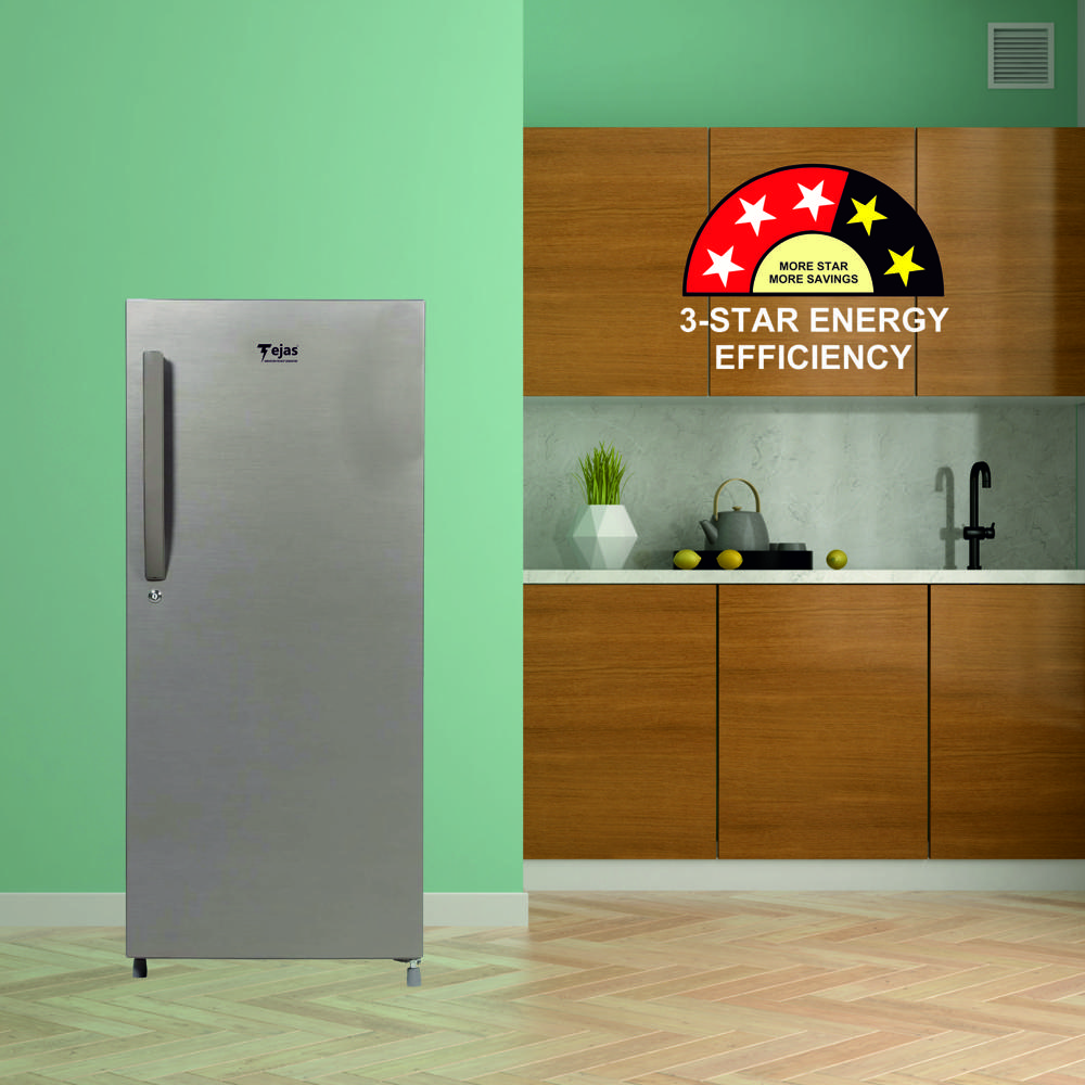 195 Ltr. GLASS Refrigerator - GLASS