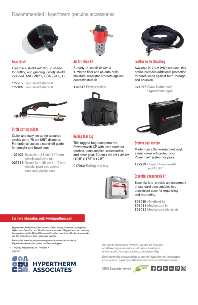 Pmx 45xp Plasma Source - Automatic Grade: Automatic