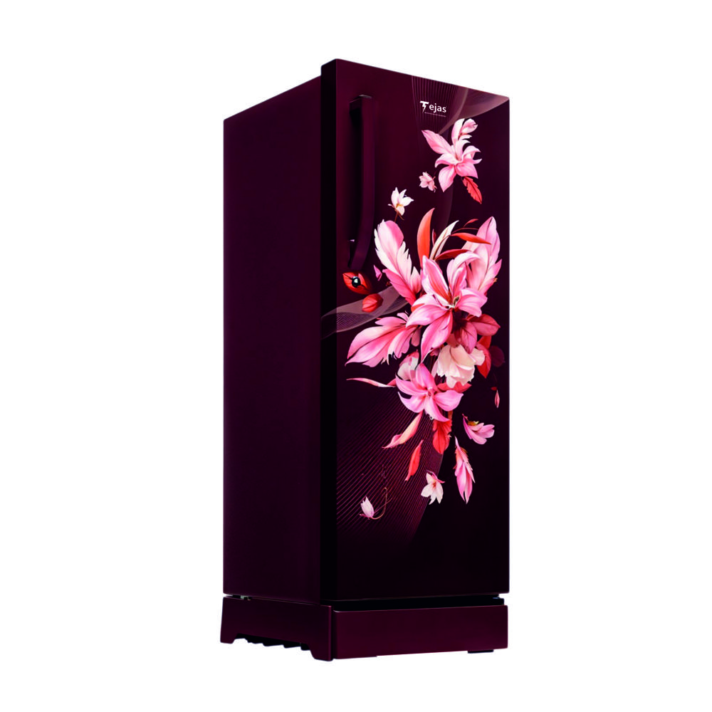 215 Ltr. Refrigerator - Big Flower (Any Mix) - Color: Multicolor