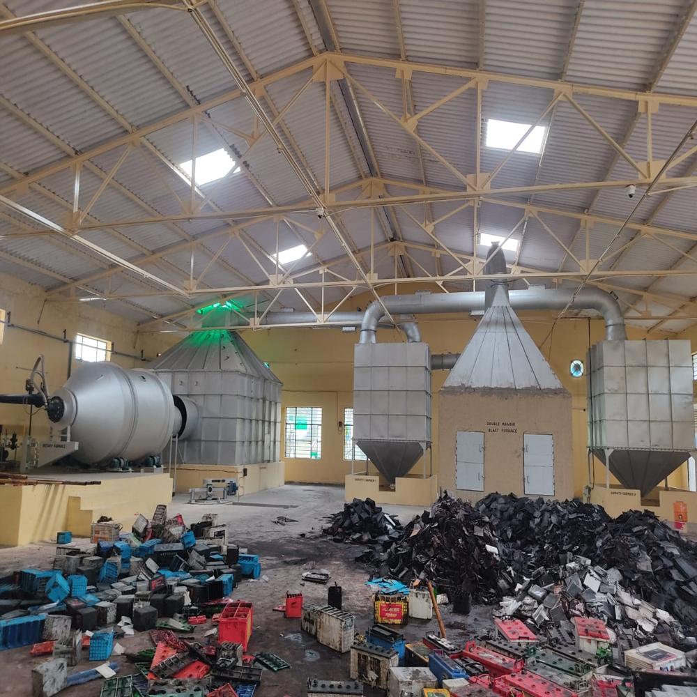 LEAD RECOVERING PLANT