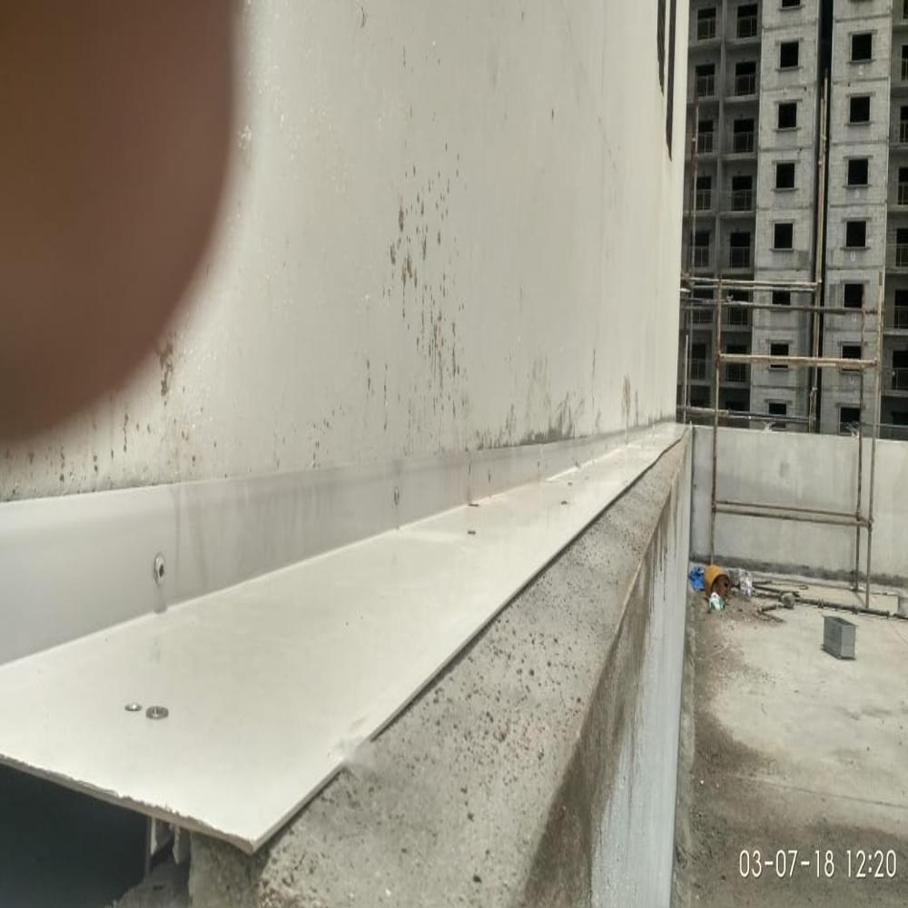 Off set Expansion Joint Bead for floor to wall