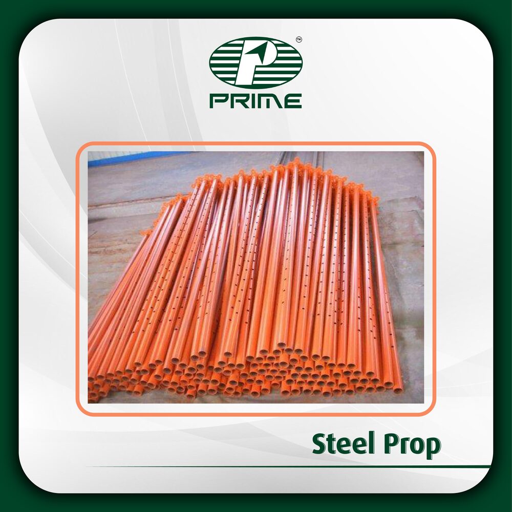 Acrow Props - Aluminum Material, 3 Mtr Width | Adjustable, High Load Capacity, Hot Dip Galvanized Finish, Safety Lock Mechanism