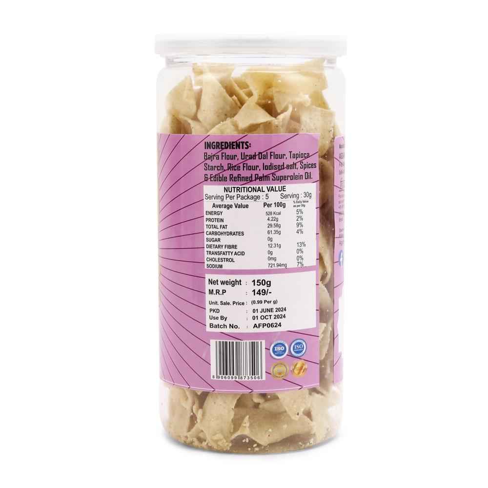 Bajra Cream Onion Chips