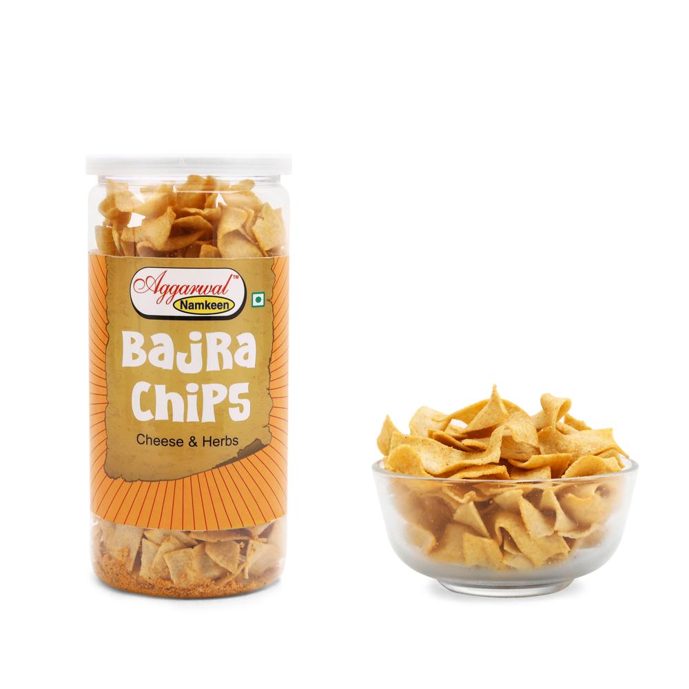Bajra  Cheese Herb Chips