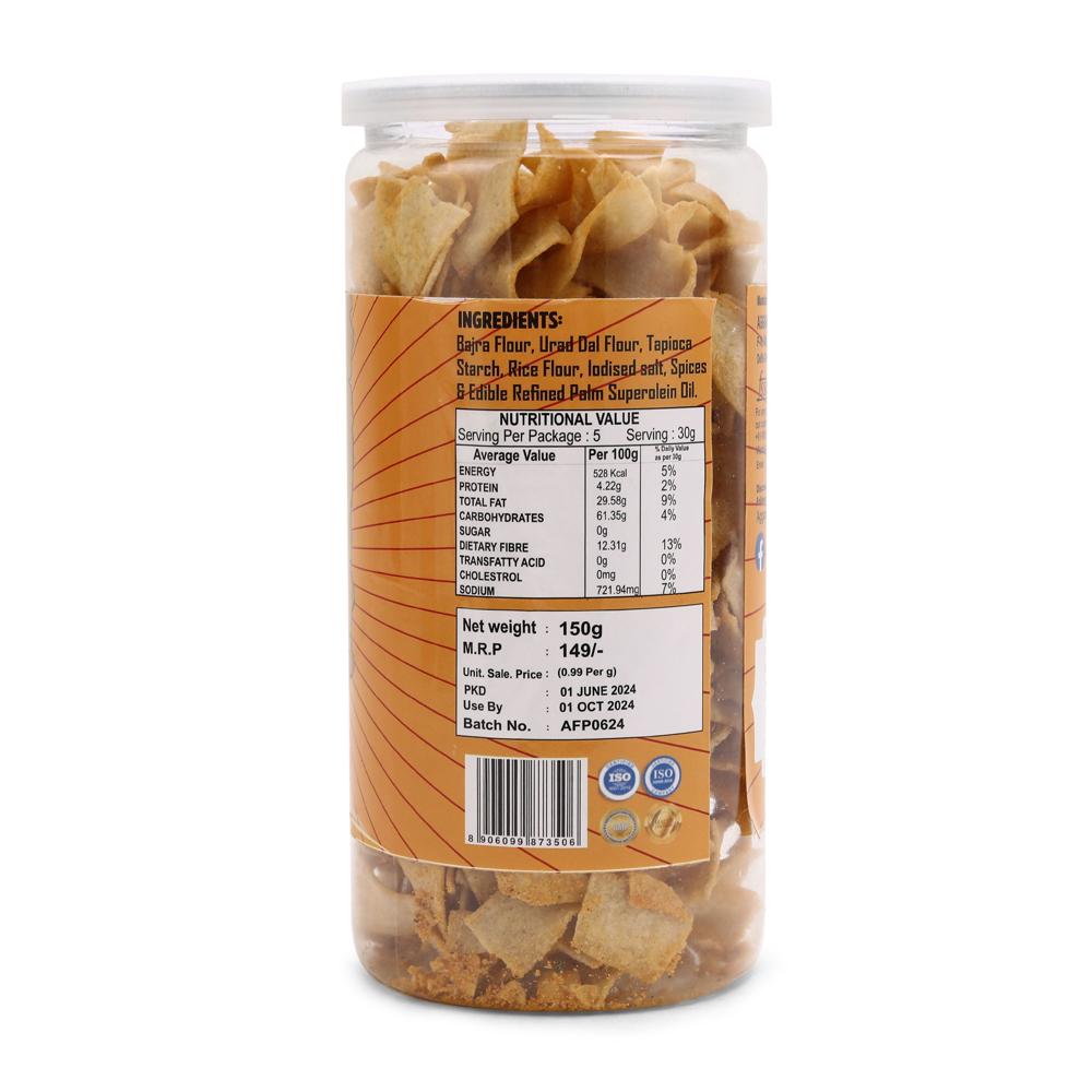 Bajra  Cheese Herb Chips