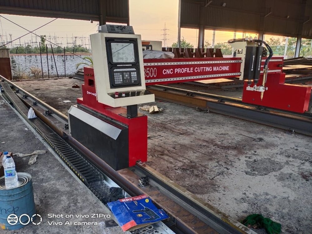 Cnc Gantry Oxy Fuel Cutting Machine - Automatic Grade: Automatic