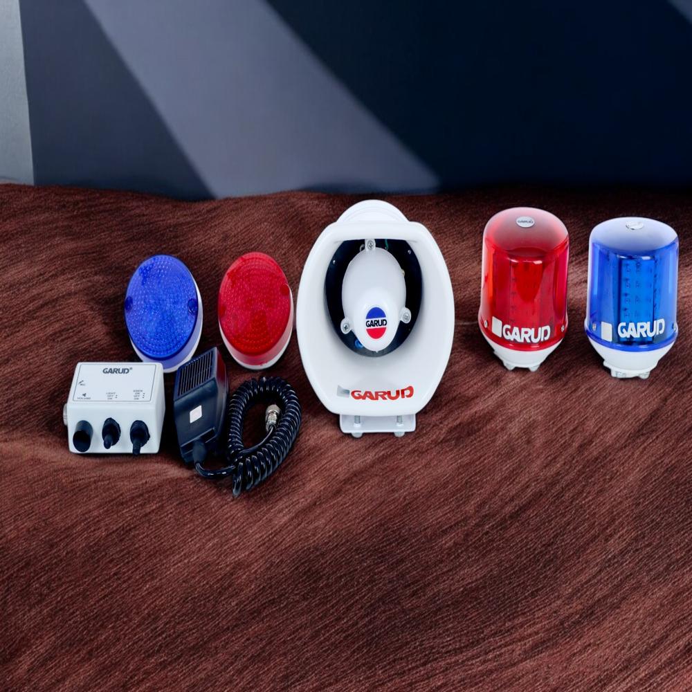 Police Bike Siren Light