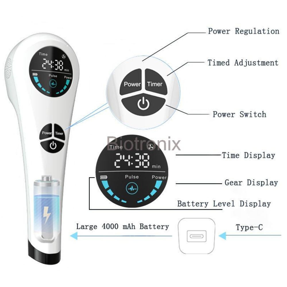 Physiotherapy Laser Device for Pain Relief Handy Handheld
