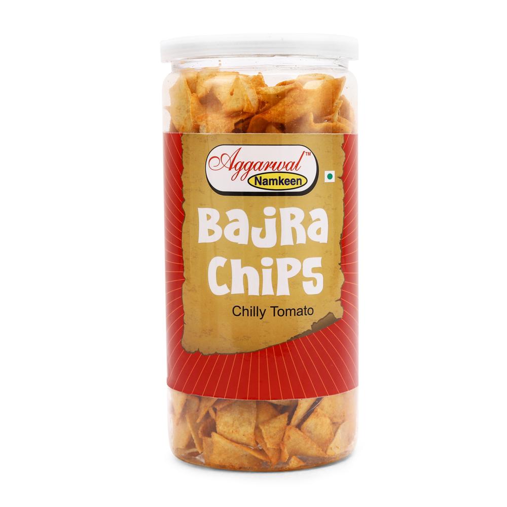 Bajra chilly Tomato Chips