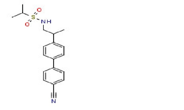 N-(2-(4'-Cyano-[1,1'-biphenyl]-4-yl)propyl)propane-2- sulfonamide