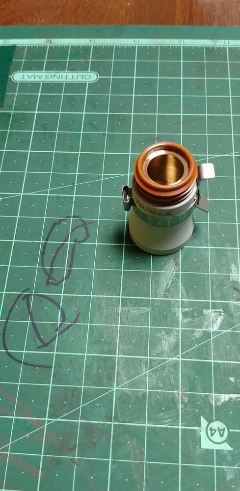 Ex-5-415-053 Plasma Consumeables Ret Cap - Automatic Grade: Manual