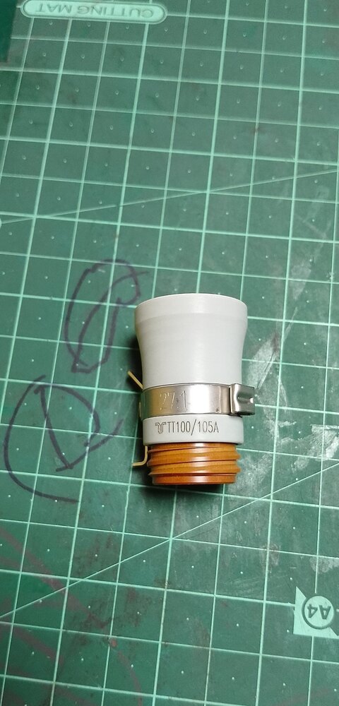 Ex-5-415-053 Plasma Consumeables Ret Cap - Automatic Grade: Manual