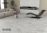 600x1200 Floor Tiles Carving Collection - Color: White