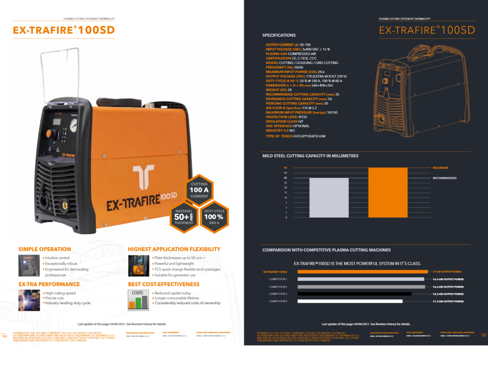 EX-TRAFIRE 100 SD Plasma Source