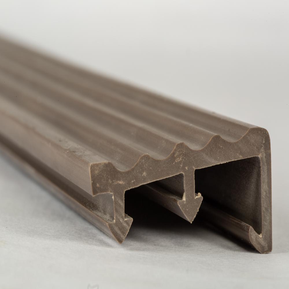 Pvc Step Nosing - Color: Brown