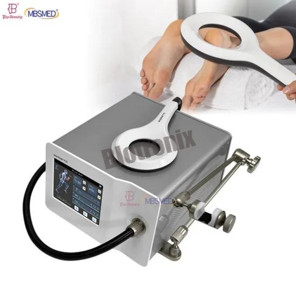 All-in-one 4-channel Electro-magnetic Rehabilitation System (4t + Emt2) - Compact (22x18x6 Cm) , Adaptive Wavescan Feedback & Custom Pemf Protocols