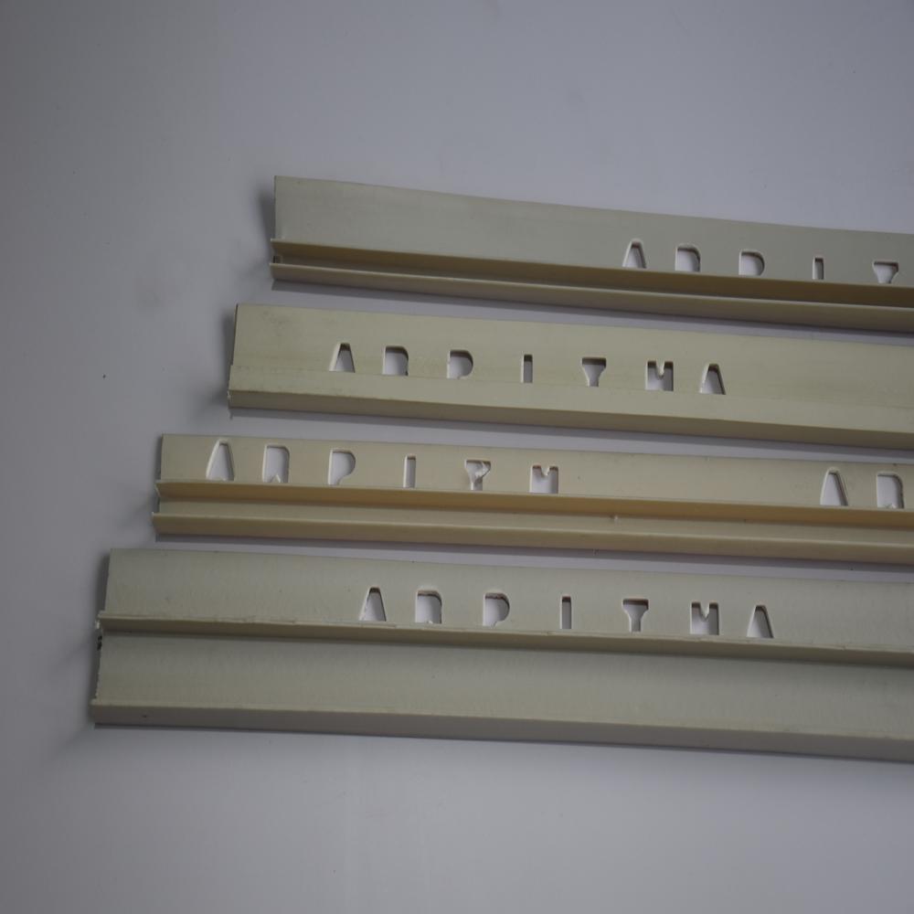 F Type PVC Skirting Beading Open and Close