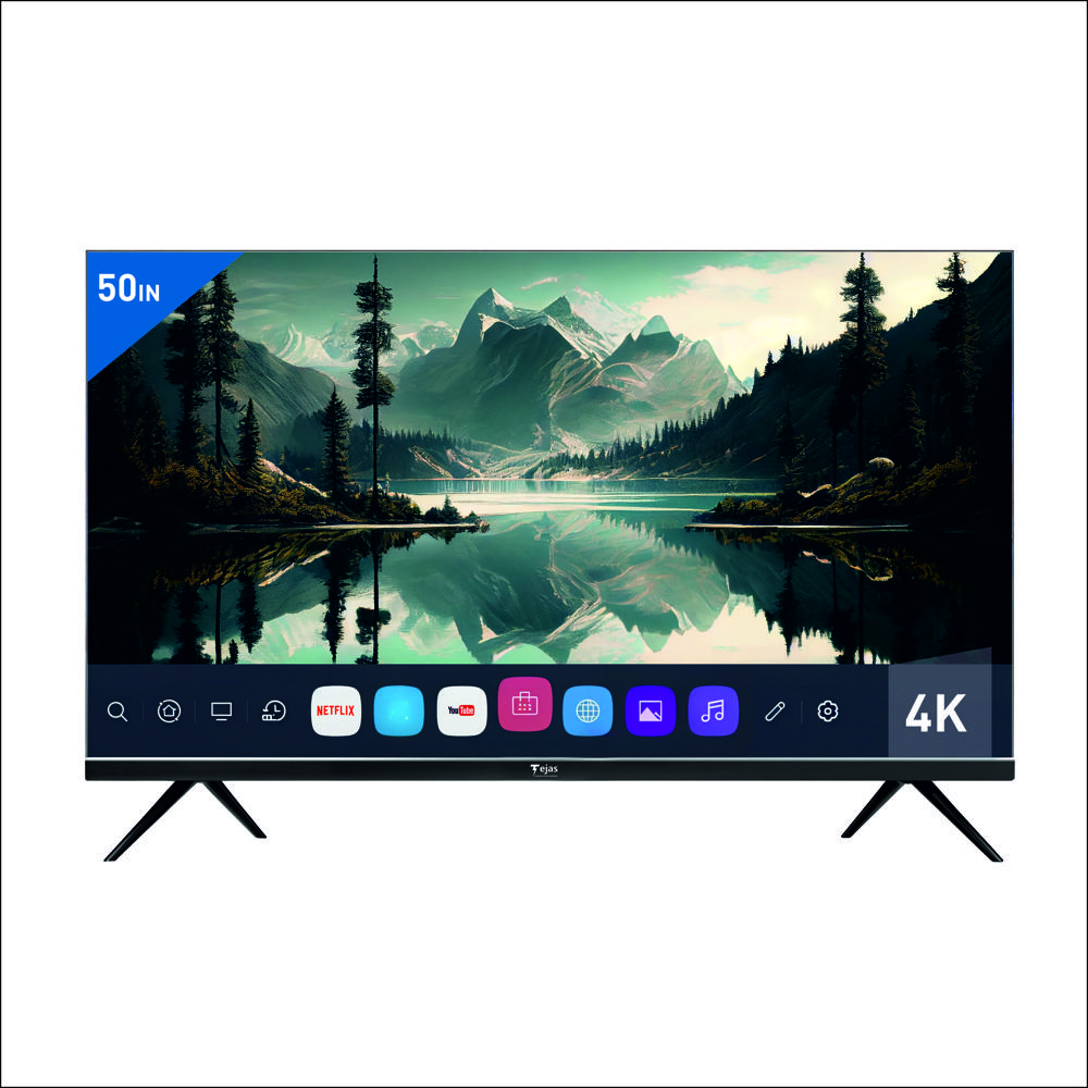 50" Samsung Tizen Os 4K Voice - Color: Black