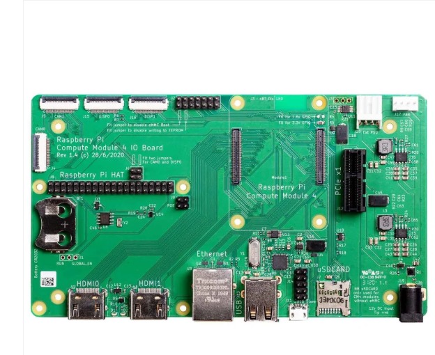 Raspberry Pi Compute Module 4 IO Board CM4 I/O Board Expansion Board for Raspberry Pi CM4 I/O Expansion Board for Compute Module 4