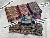 Duppta  cutwork Work