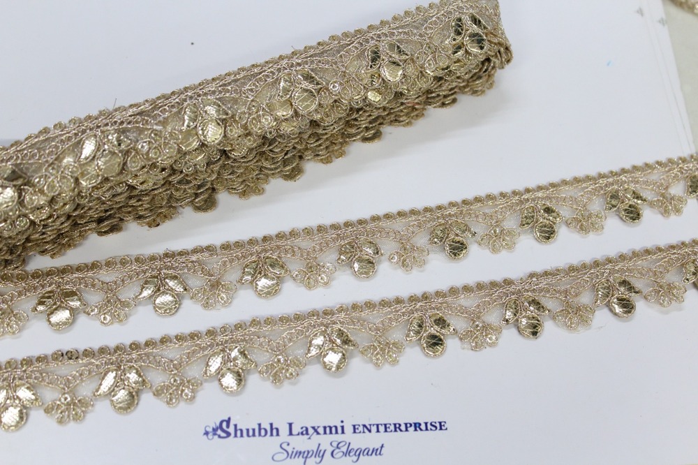 Golden & Embroidery Lace