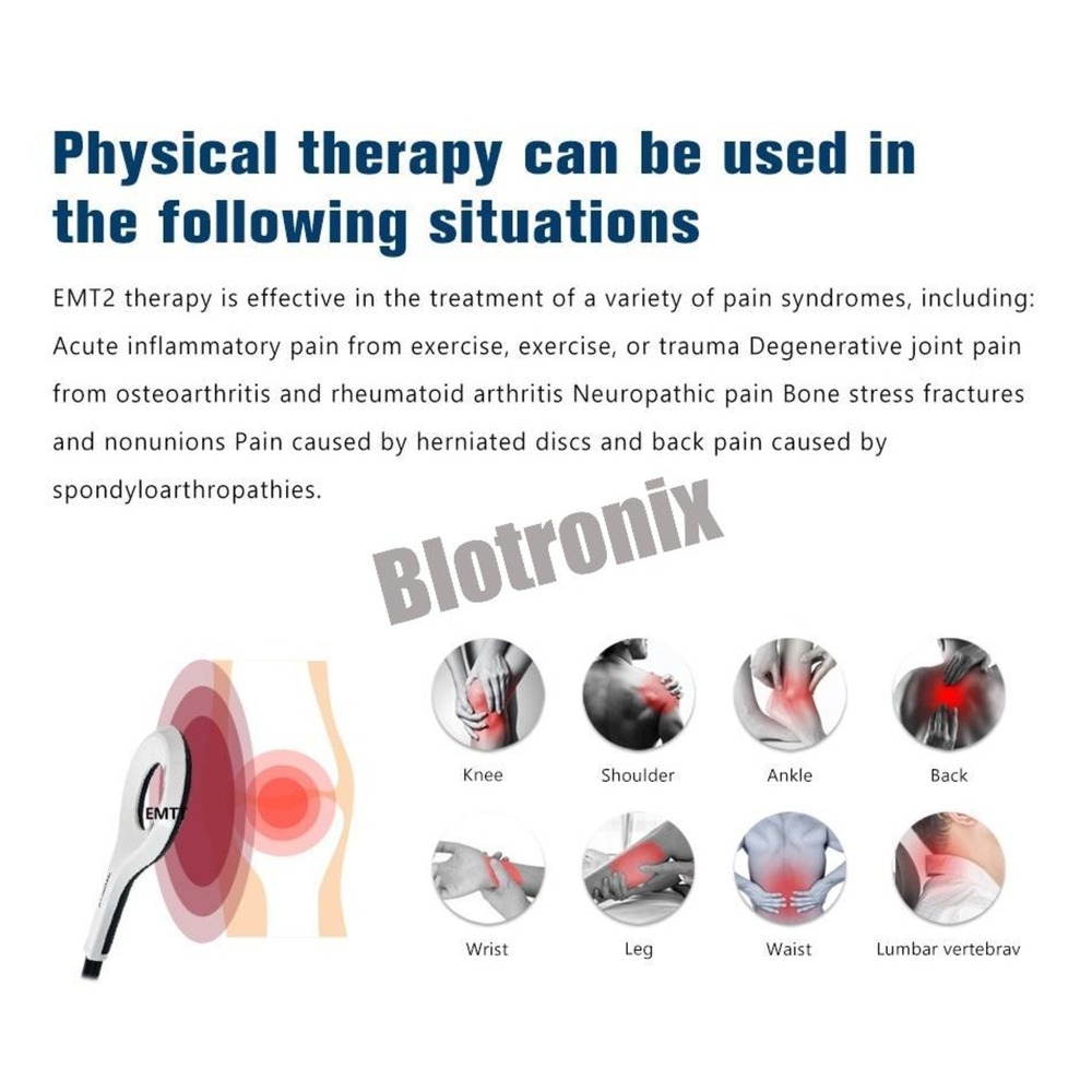 Portable EMT-2 Magnetic Pulse Therapy Unit  Bone Healing & Tissue Regeneration