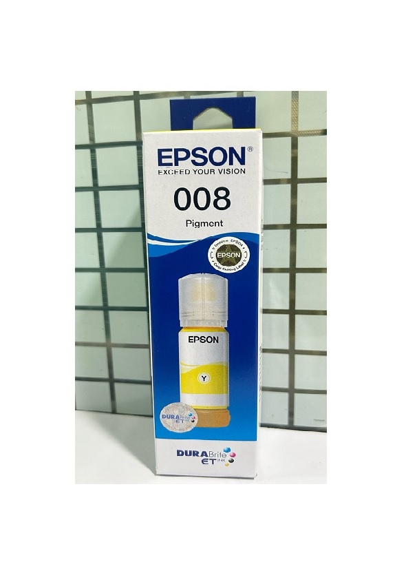 Epson 008 Yellow Ink Bottle, 70ml - Features: Good Quality