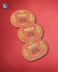 Golden Leaf Stickers