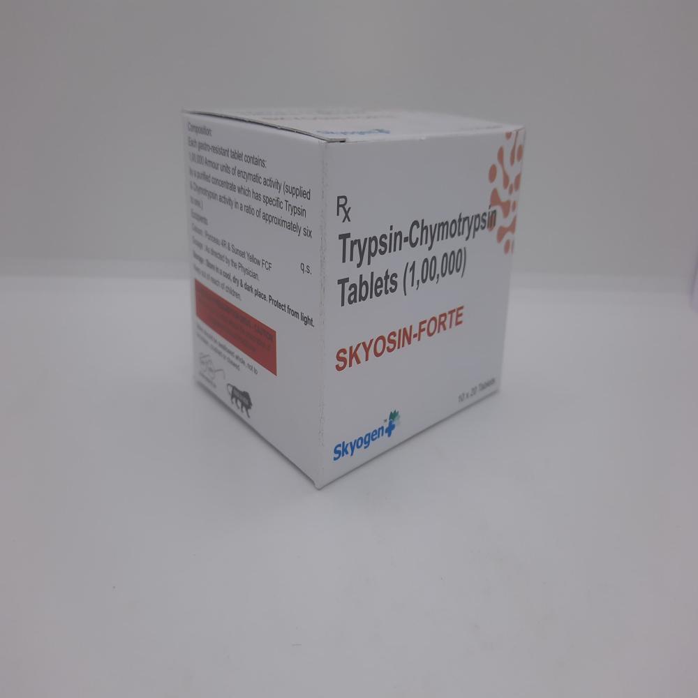 TRYPSIN-CHYMOTRYPSIN TABLET (1,00,000)
