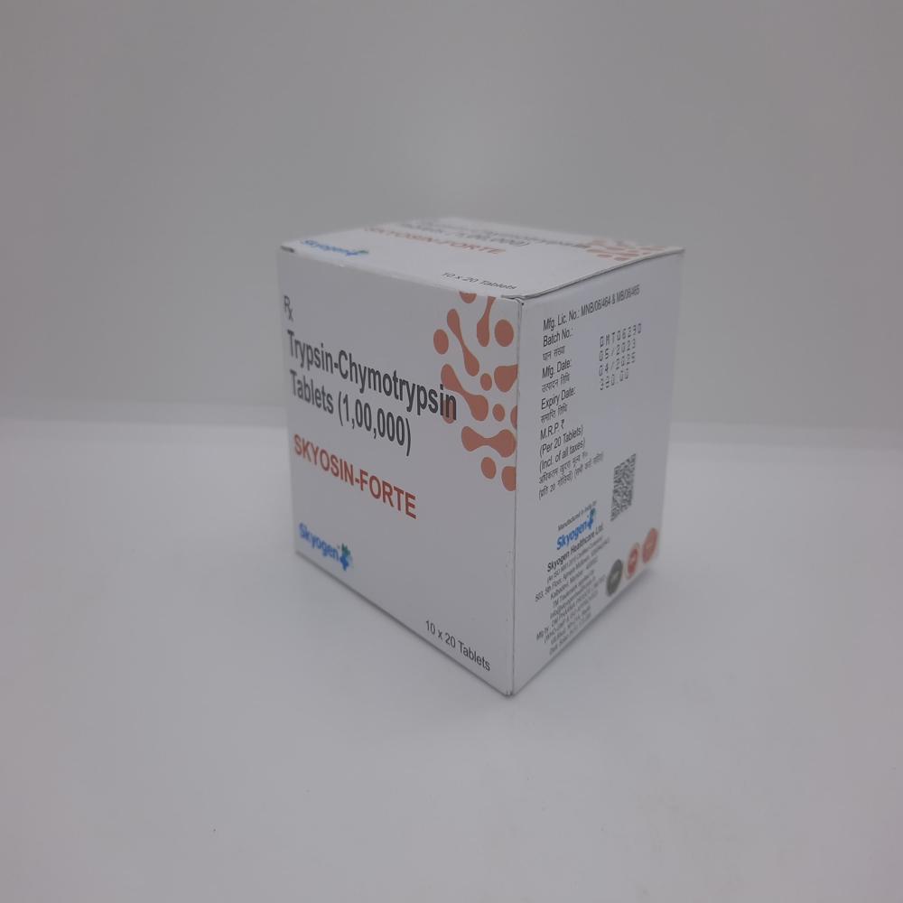 TRYPSIN-CHYMOTRYPSIN TABLET (1,00,000)