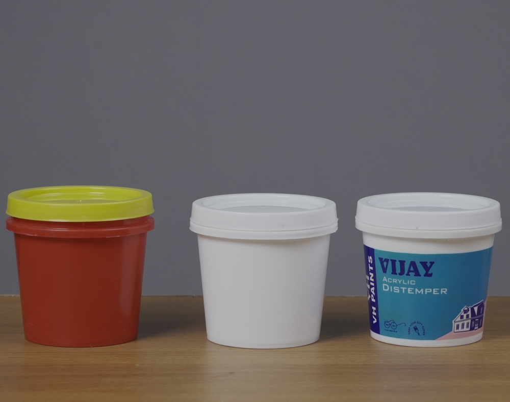 1 KG ROUND PAINT & CHEMICAL CONTAINER