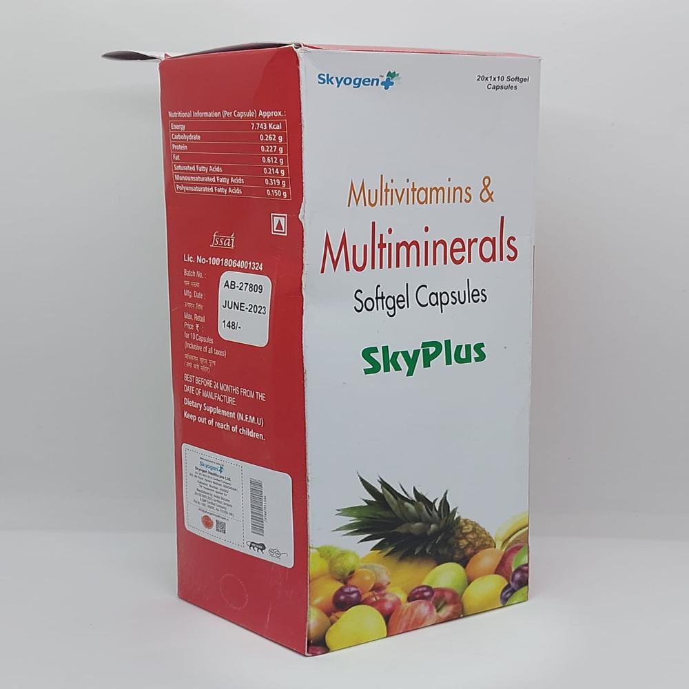 MULTIVITAMINS & MULTIMINERALS SOFTGEN CAPSUL