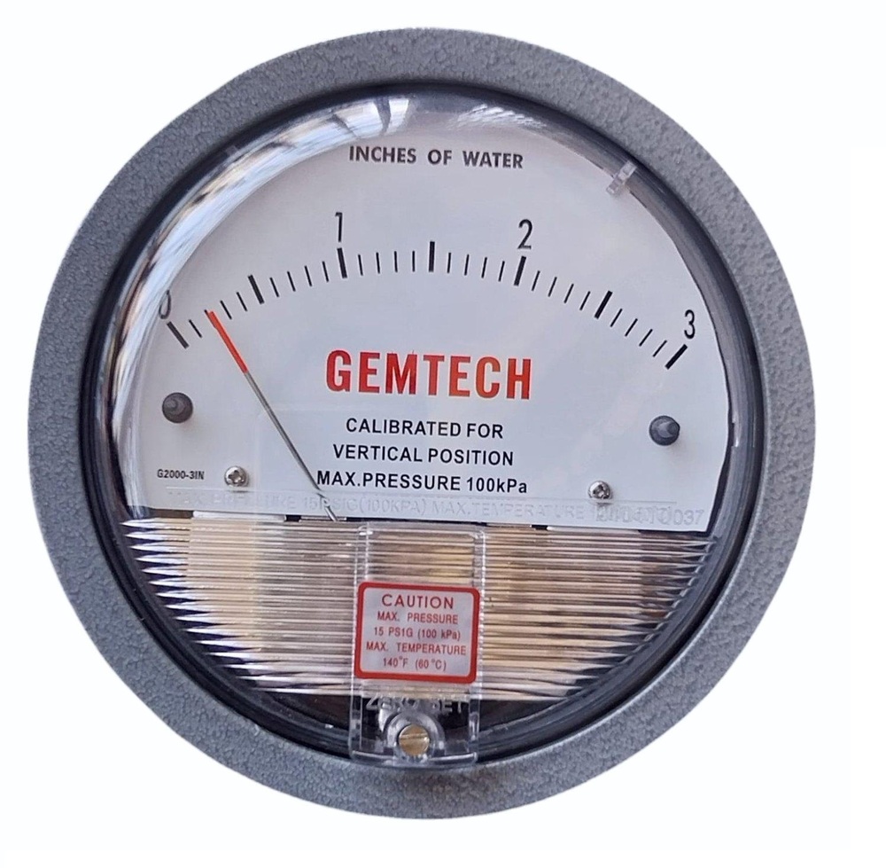 GEMTECH_DIFFERENTIAL PRESSURE GAUGE IN Industrial Area Rajasthan India