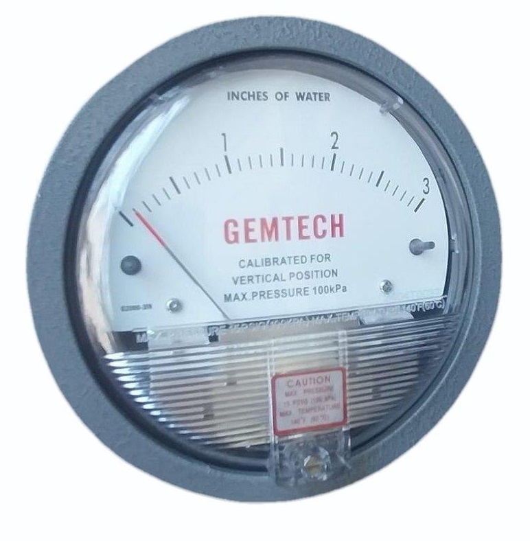 GEMTECH DIFFERENTIAL PRESSURE GAUGE IN Gajner Industrial Area Rajasthan