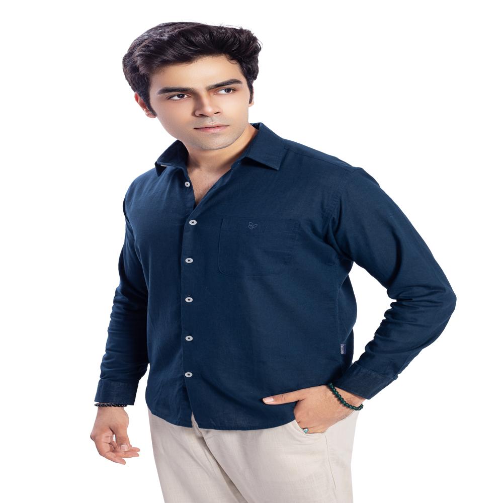 ITALIAN COTTON LINEN SHIRT
