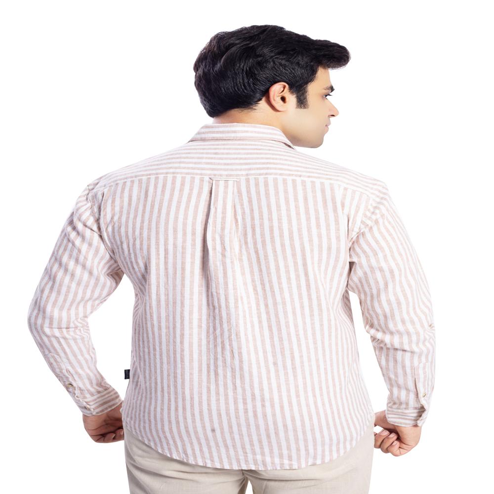 EUROPEAN STRIPES LINEN SHIRT