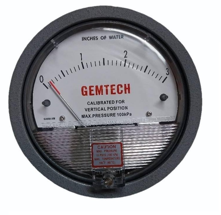 Top Famous GEMTECH DIFFERENTIAL PRESSURE GAUGE BRANDS IN THE WORLD