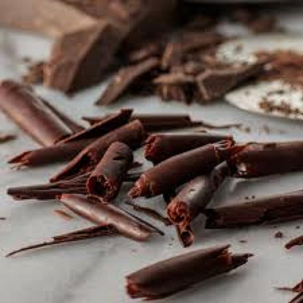 Chocolate curls