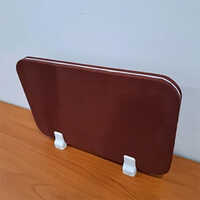 Modular Workstation Fabric Magnetic Screen - Color: Red