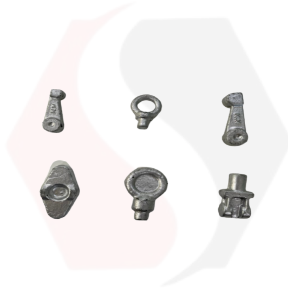 Precision Forged Components - Mild Steel (Ms), Customized Size, Golden Color | Applications In Automobile Industry, Hot Forging Process, Galvanized Surface Treatment
