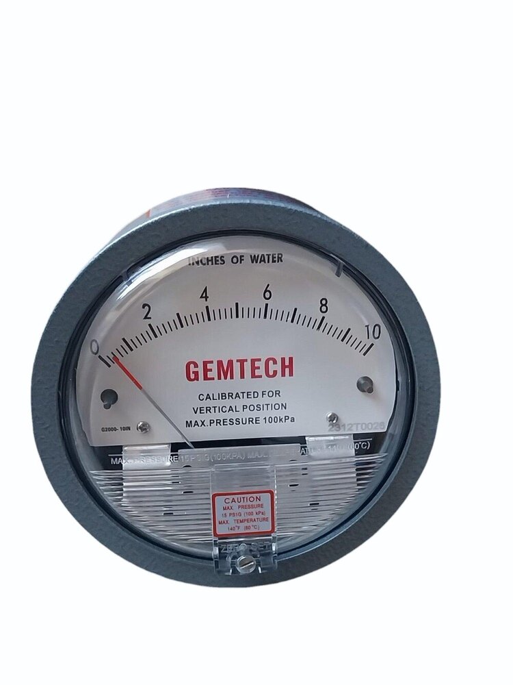 Top Famous GEMTECH DIFFERENTIAL PRESSURE GAUGE BRANDS IN THE Delhi