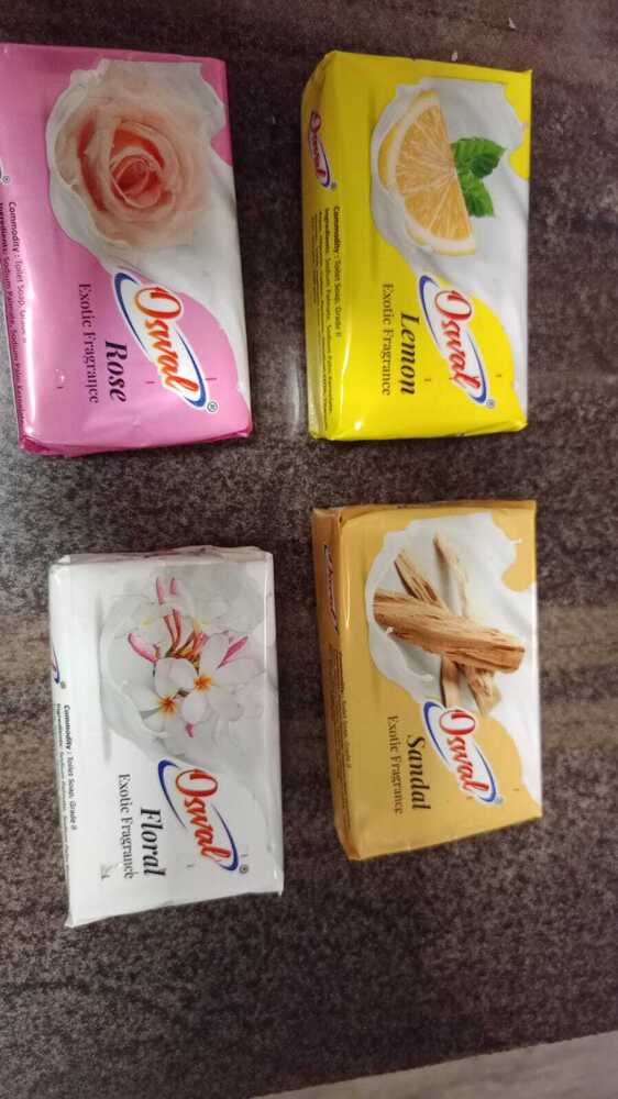 Toilet soap white