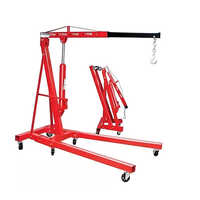 Floor Engine Crane - Color: Red