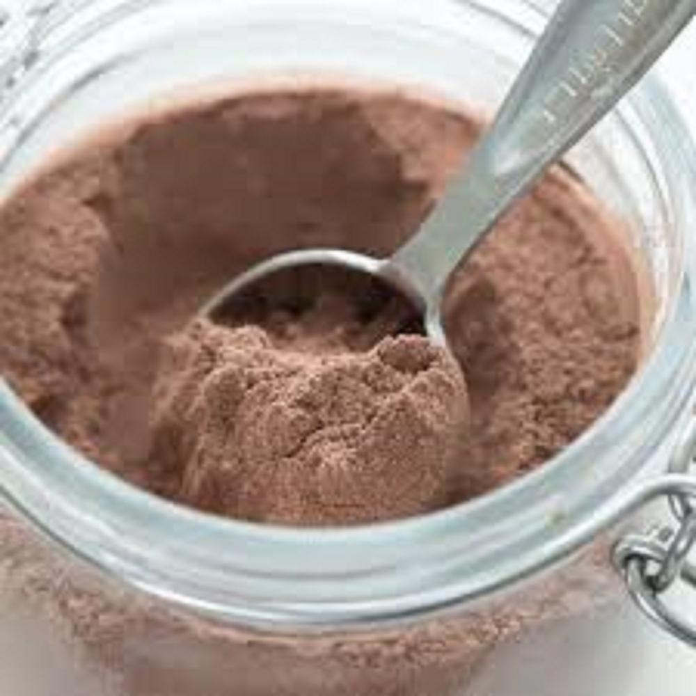 Instant hot chocolate powder