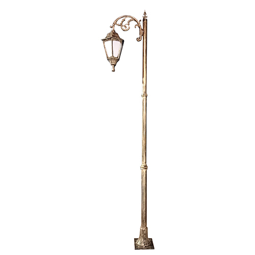 10 Feet Decorative Garden Pole Light - Efficiency: High